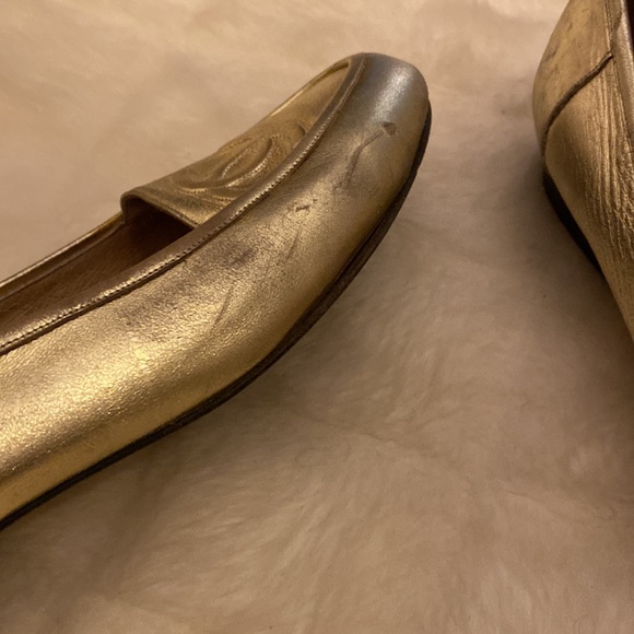 Chanel  Authentic flat size 7 1/2 unique ,some imperfections please check all 📷 - Picture 6 of 9